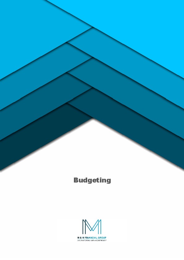 Budgeting